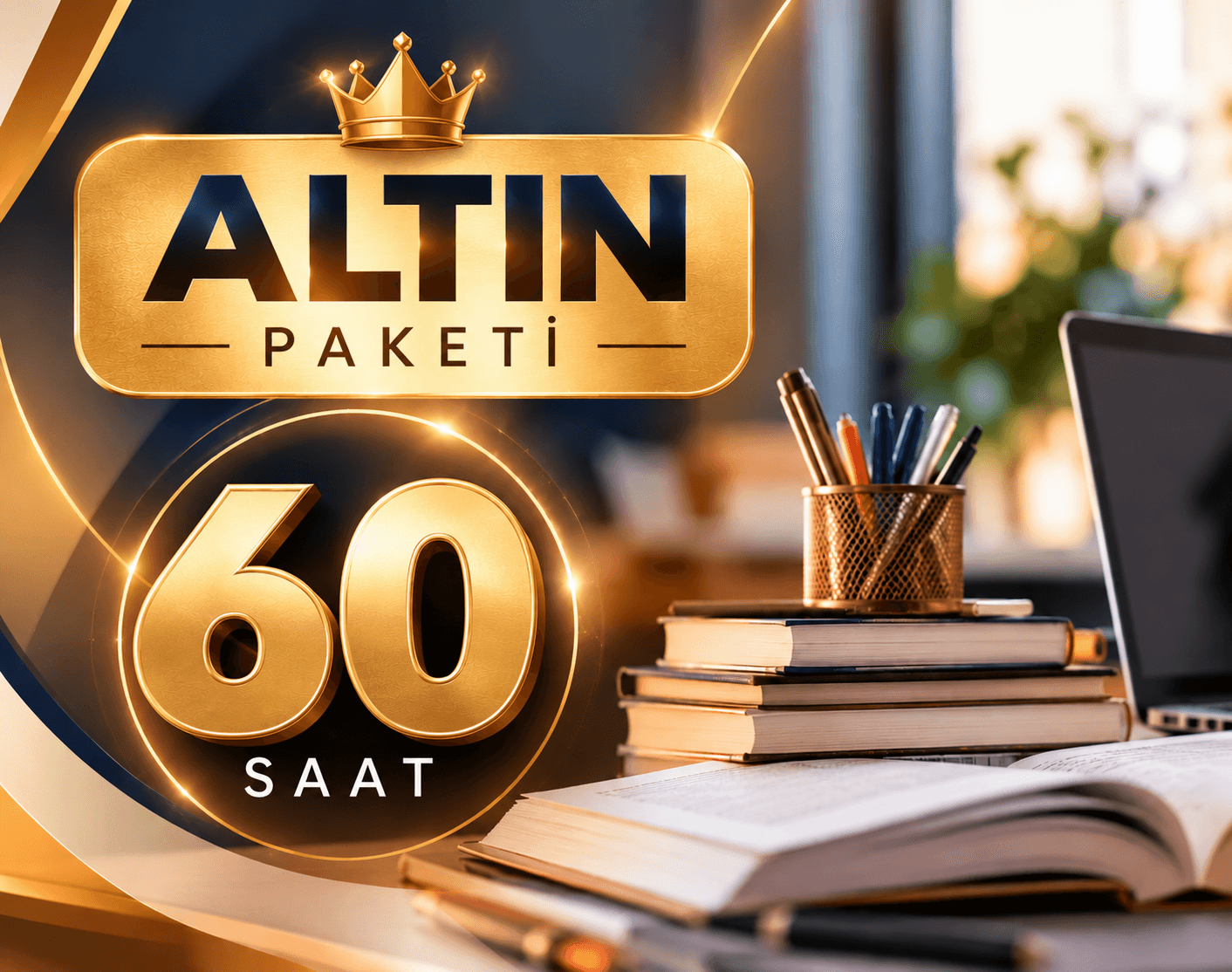 ALTIN PAKET- 60 SAATLİK ÖZEL DERS PAKETİ