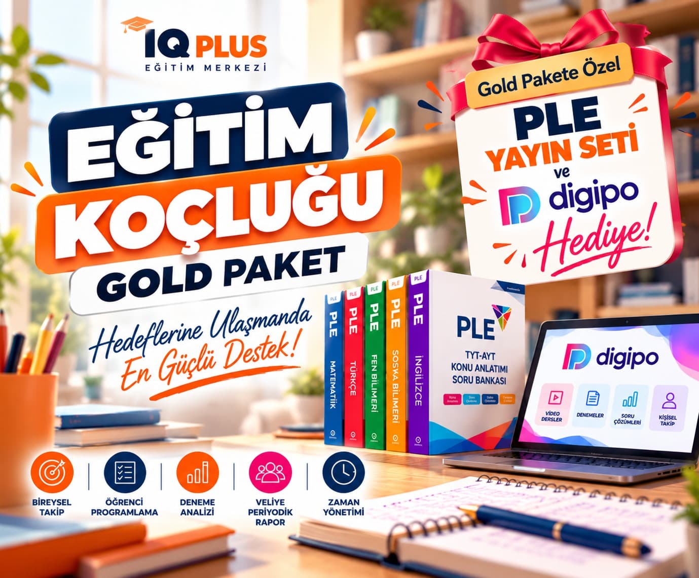 EĞİTİM PAKETİ GOLD PAKET - 8 AYLIK